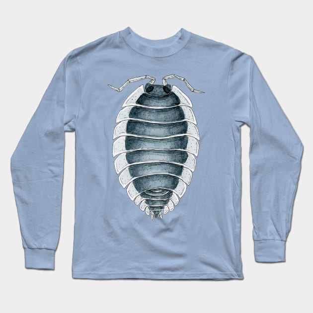 Porcellio werneri Isopod Long Sleeve T-Shirt by paintedpansy